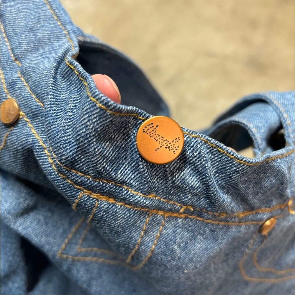 Wrangler Denim Tote Bag Cavender’s Edition - Picture 4 of 5